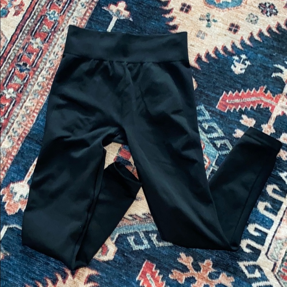 Gymshark black leggings size medium